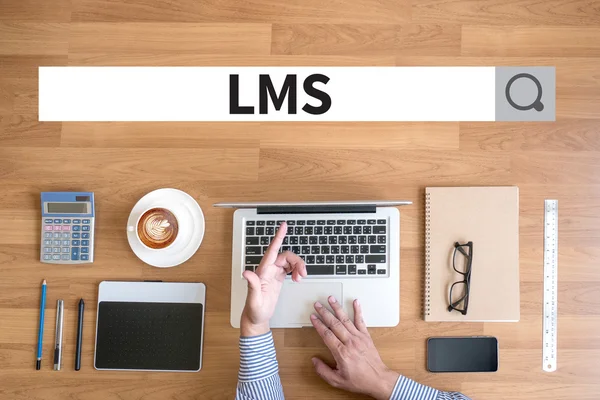 Learning Management System (LMS) — Stock Photo, Image