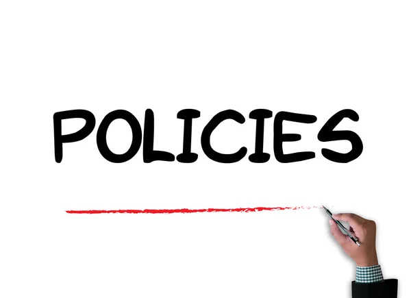 Politik Privacy Policy Information Principl — Stockfoto