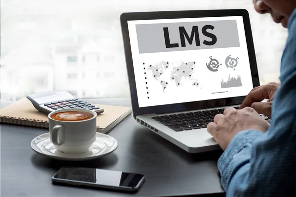 Learning Management System (Lms) — Stockfoto