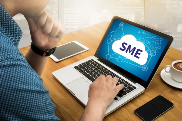 KMO of van de kleine en middelgrote ondernemingen — Stockfoto