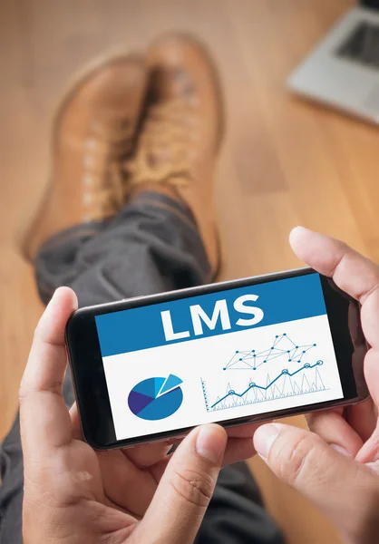 Learning Management System (Lms) — Stockfoto