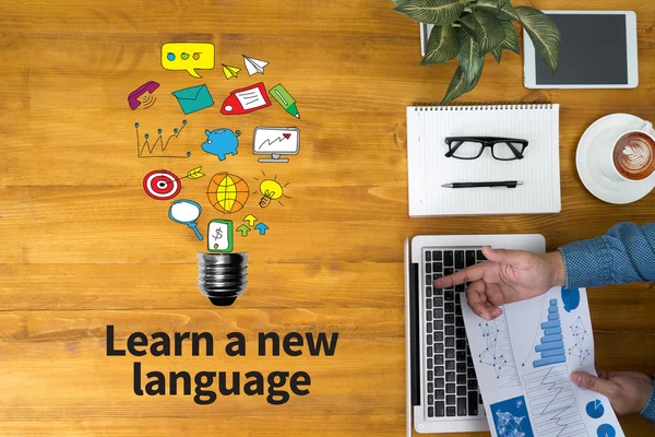 Aprender un nuevo idioma —  Fotos de Stock