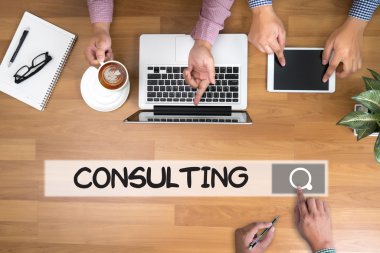 Eylem iş adamı iş beyaz geniş, üst üzerinde bakmak