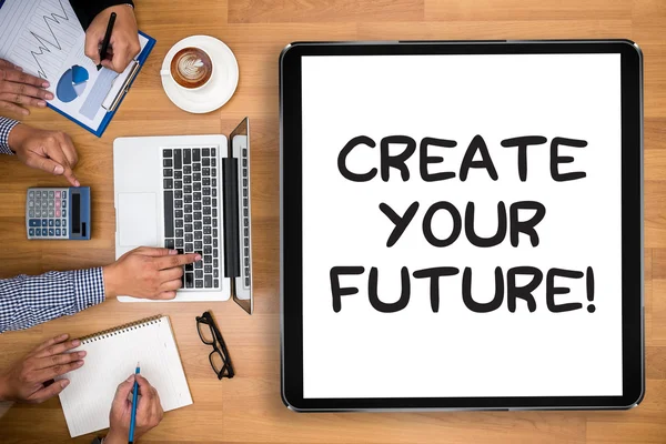Criar o seu futuro ! — Fotografia de Stock