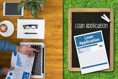 Kredi finansal uygulama formu doldurarak iş cre şeklinde