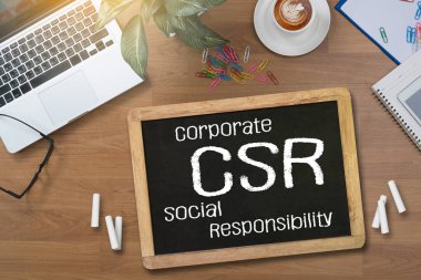 Corporate  Social Responsibility CSR and   Sustainability Respon clipart