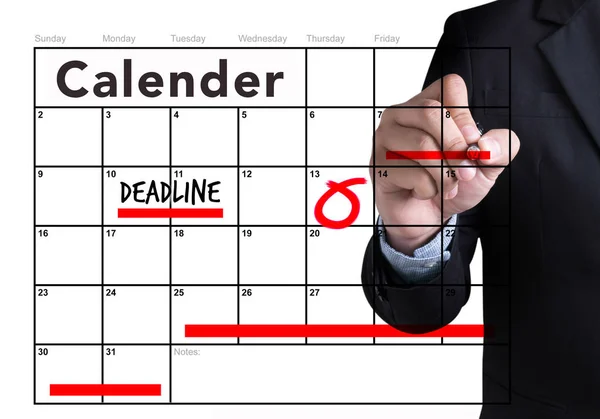 Deadline Job Work Events Planner Organizer