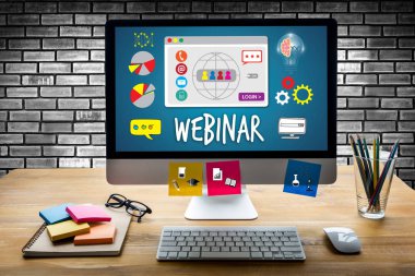 Webinar Online E-öğrenme Web Web yayını teknoloji işbirliği