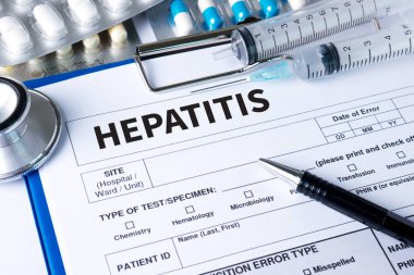 Hepatit dünya hepatit günü: su yetiştirme sembolik renk kavramı