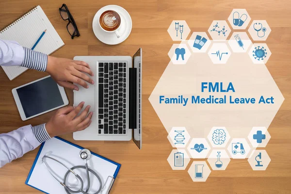 FMLA családi orvosi hagyja Fmla törvény — Stock Fotó