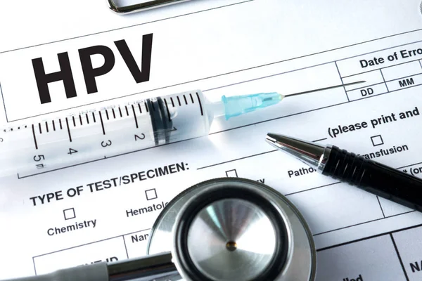 HPV kavram virüs aşısı ile şırınga pap ölçütlerini Hpv 