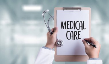 Tıbbi hizmet tıp doktor el çalışma cerrahi, tutarak m