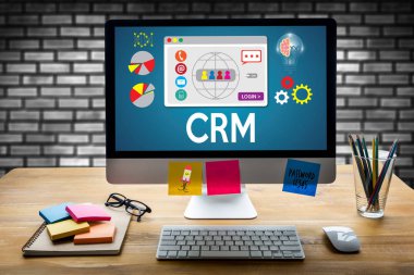 CRM iş müşteri Crm yönetimi analiz hizmeti kavramı ,