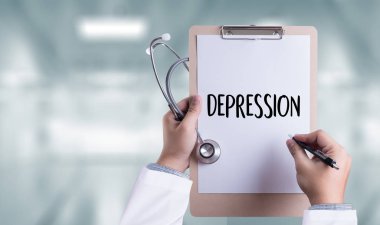 Sefil depresyon depresif, depresyon ve onun sonucu