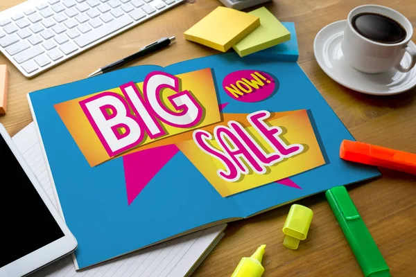 Satış ve satış indirim promosyon kesinti adam planlama, satış n