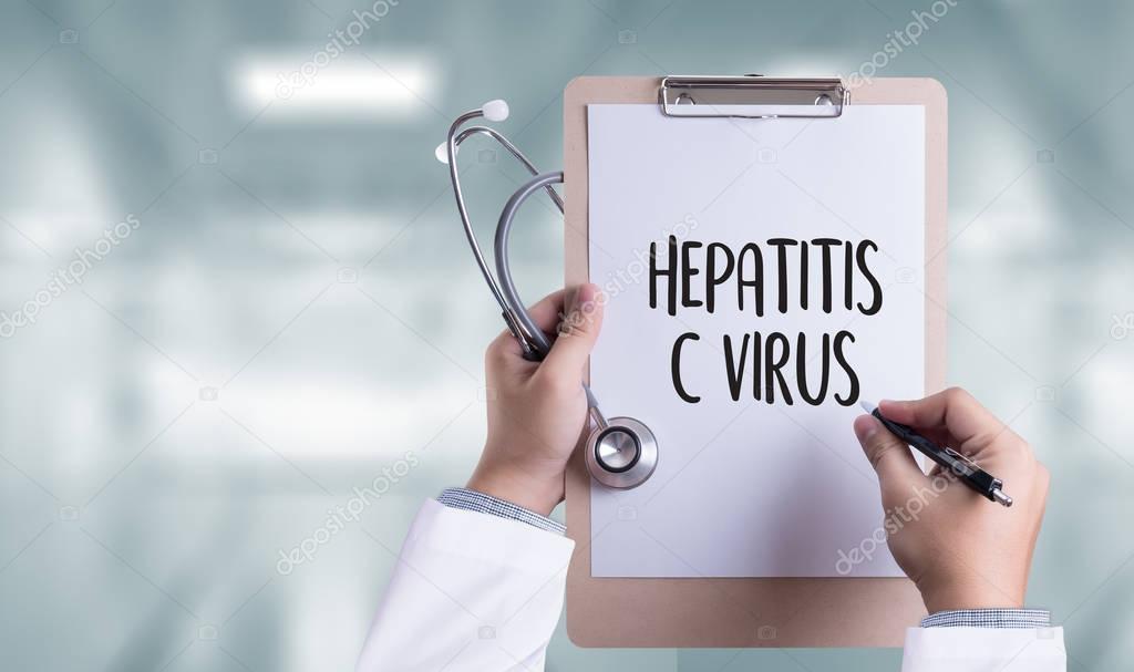 HEPATITIS C VIRUS , HCV. Medical Report , Hepatitis C virus (HCV