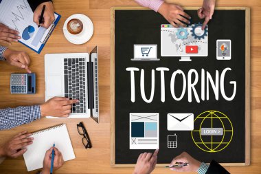 Ders, öğretmen ve onun online eğitim, öğretim özel ders  