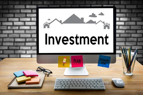 Imóveis Investimento Residencial Empréstimo Acordo de Compra para Livin — Fotografia de Stock