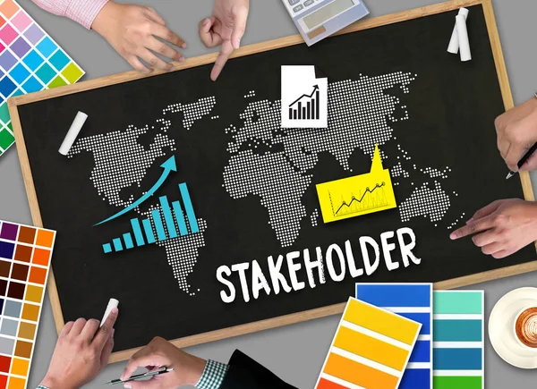 STAKEHOLDER , stakeholder engagement concept  , stakeholders, st — Stock Photo, Image