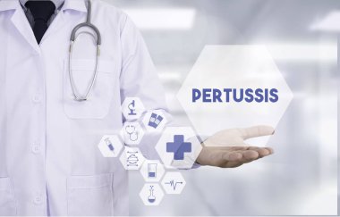 Boğmaca profesyonel doktor kullanmak bilgisayar ve tıbbi cihazlar
