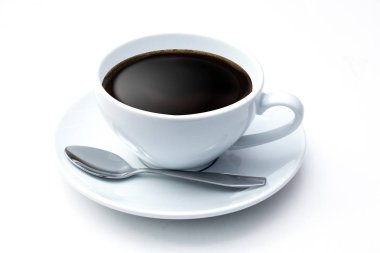 fincan kahve beyaz, masanın üzerinde kahve dükkanı, brea izole