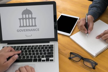 Yönetişim ve bina, yetki bilgi işlem bilgisayar dizüstü