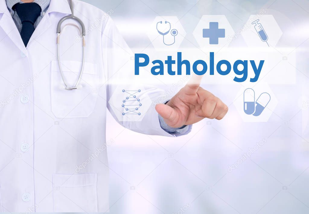 Pathology  diagnosis in pathology laboratory , Disease thinking