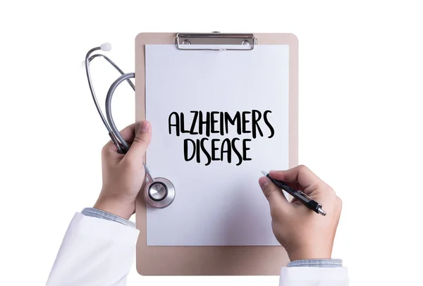 Alzheimer, Enfermedades degenerativas cerebrales Parkin — Foto de Stock