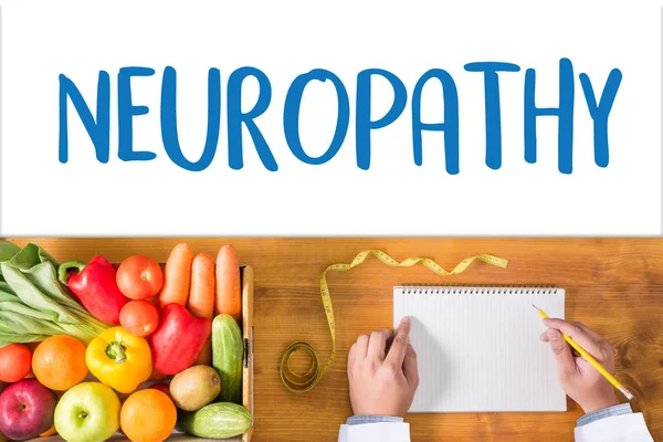 Concepto médico de NEUROPATHY, formulación de la neuropatía en Anam —  Fotos de Stock