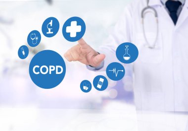 COPD     Chronic obstructive pulmonary disease clipart