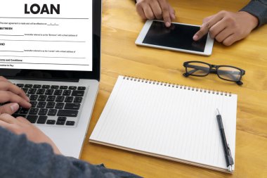 İş destek ticari kredi, belge ve sözleşmesi signi