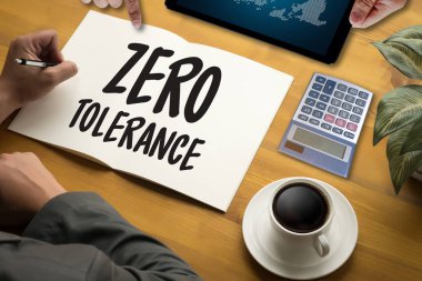 Sıfır tolerans hoşgörü hoşgörü saygı tahammül