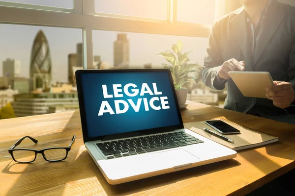 Jogi tanácsadás (jogi tanácsadás megfelelés szaktanácsadás szakértői segítség — Stock Fotó