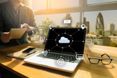  Cloud Computing Diyagramı Ağ veri depolama teknolojisi hizmeti