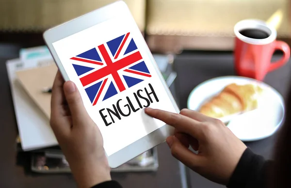 Engelska (brittisk England språkutbildning ) — Stockfoto