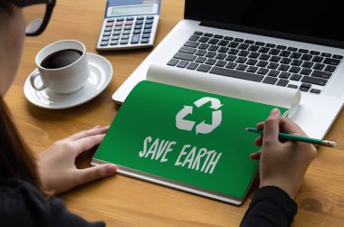 Dünya ekoloji çözüm taze yemyeşil doğal doğa yaşam LIF kaydetmek