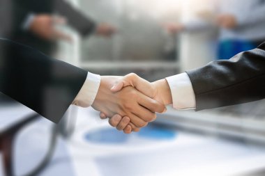 işadamı el sıkışma profesyonel iş ortaklığı Toplantı 
