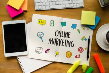 Dizüstü bilgisayar, Online Web sitesi Pazar çalışma online reklam adam