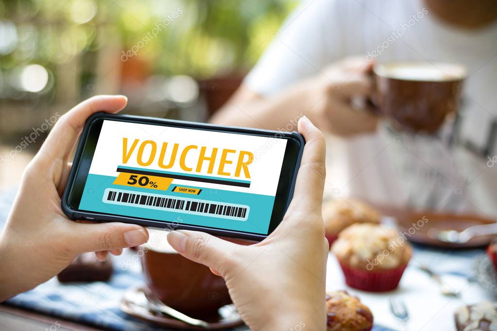 Credit Card Online Technology Shopping and Gift Card Voucher Cou