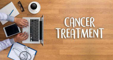CANCER TREATMENT medicine, health and hospital clipart