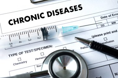 Kronik hastalıklar sağlık modern tıbbi doktor kavramı