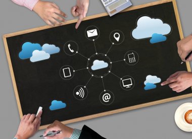  Cloud Computing Diyagramı Ağ veri depolama teknolojisi hizmeti