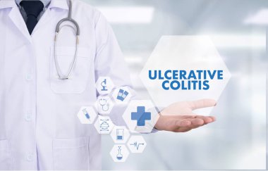Ülseratif Kolit sağlık modern tıbbi doktor kavramı