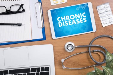 Kronik hastalıklar sağlık modern tıbbi doktor kavramı