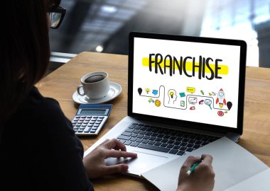 Perakende ve iş iş heyeti C marka franchise pazarlama