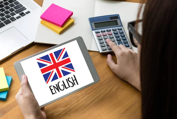 Englisch (british england language education) ) — Stockfoto