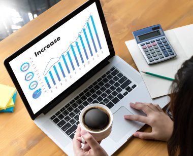 Satış birçok harita ve çizge iş artırmak gelir hisse Co