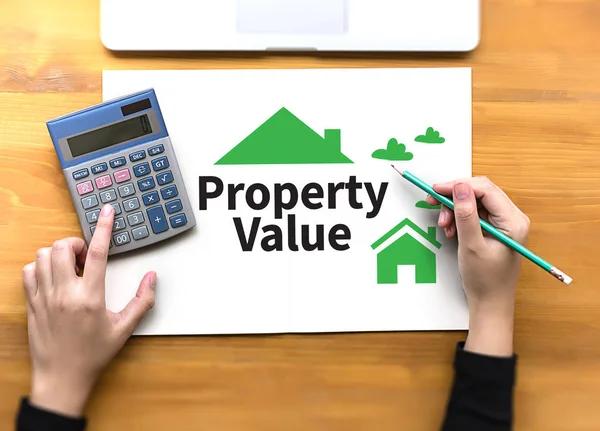 Businessman Property Value , Real estate Property Value and  Ho