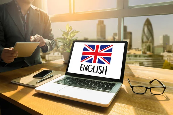 Englisch (british england language education) ) — Stockfoto