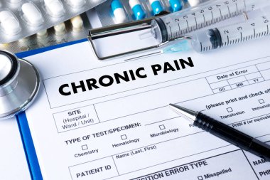 Kronik ağrı sağlık modern tıbbi doktor kavramı